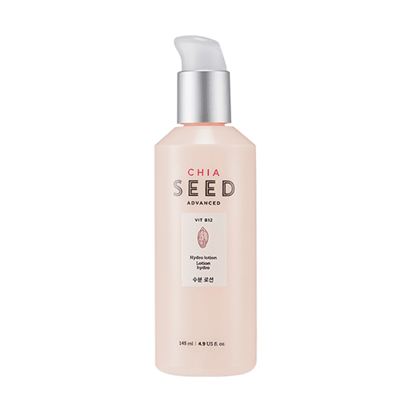 Chia Seed & Pink B12 Intense Hydration Lotion for Radiant Skin Renewal