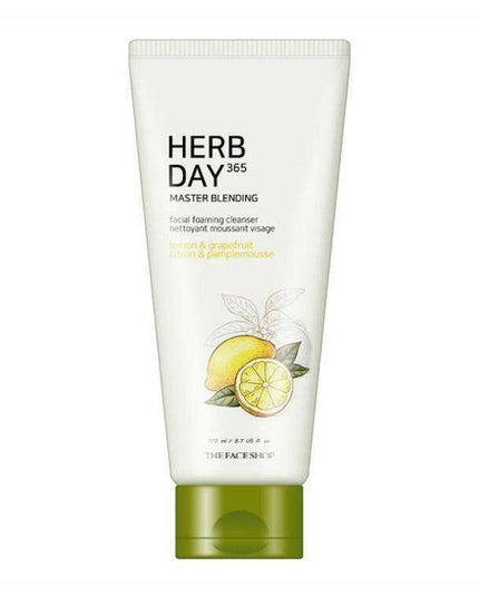 Lemon & Grapefruit Foaming Facial Cleanser - Brightening and Oil Control Formula