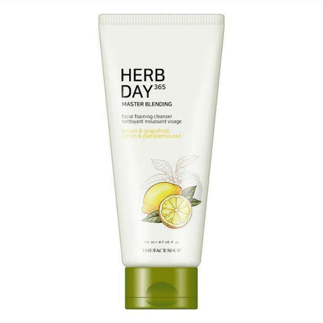 Lemon & Grapefruit Foaming Facial Cleanser - Brightening and Oil Control Formula