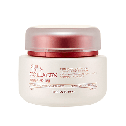 Revitalizing Pomegranate & Collagen Eye Cream - Firming and Lifting Treatment