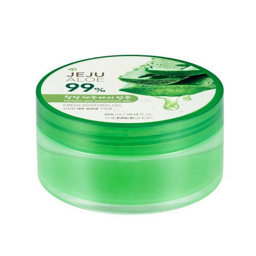 THE FACE SHOP Jeju Aloe Fresh Soothing Gel 300ml (Jar)