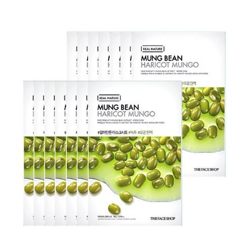 Clear Complexion Reviving Sheet Mask with Mung Bean Extract - Skin Renewing Facial Treatment