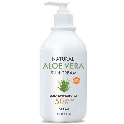 AYODELE Organic Aloe Vera Hydrating Sunscreen - 500ml Sun Protection