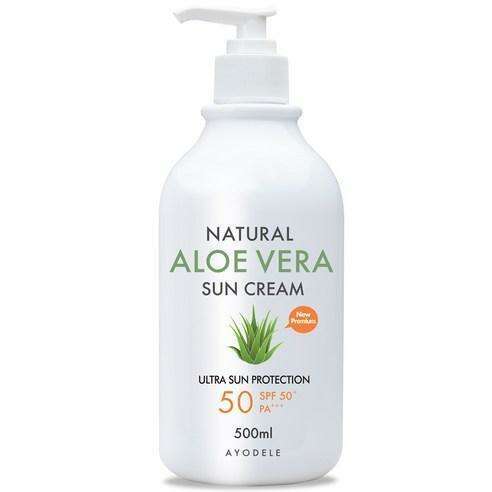 AYODELE Organic Aloe Vera Hydrating Sunscreen - 500ml Sun Protection