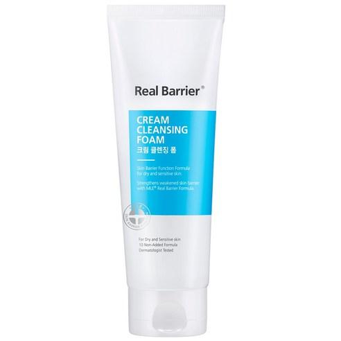 Real Barrier Hydrating Facial Cleanser - Moisturizing Cream Foam