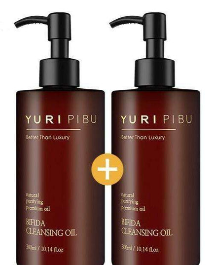 Bifida Glow Cleansing Oil Duo - 600ml - Makeup Remover & Skin Nourisher