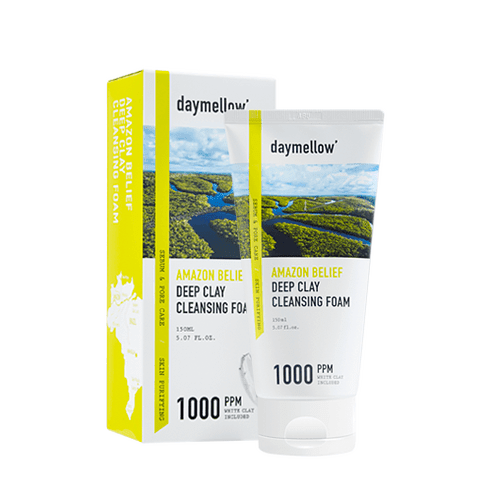 Revitalizing Amazon White Clay Deep Cleansing Foam for Skin Rejuvenation