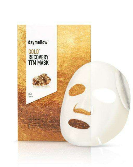 Luminous Gemstone Gold Facial Mask Collection - 10 Masks, 27ml Each