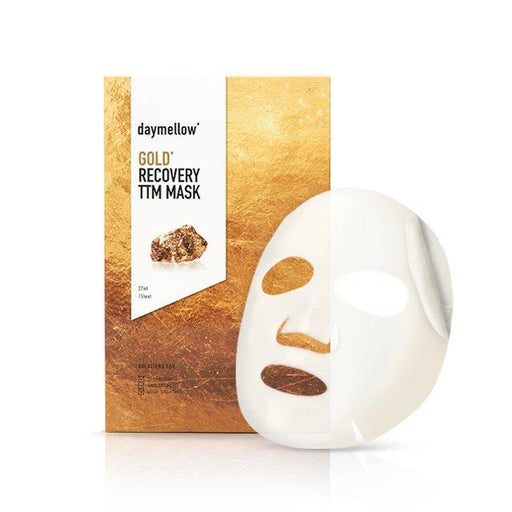 Radiant Gold Gemstone Face Mask Set - 10 Masks of 27ml each