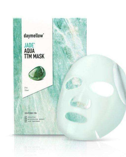 Gemstone-Infused Jade Aqua Hydrating Sheet Mask Collection - Nourish and Revitalize Your Skin