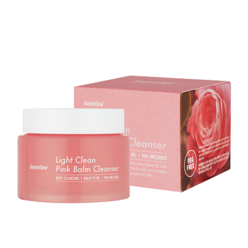 Rosehip and Papaya Extract Balm Cleanser - Light Pink Sorbet Cleanse