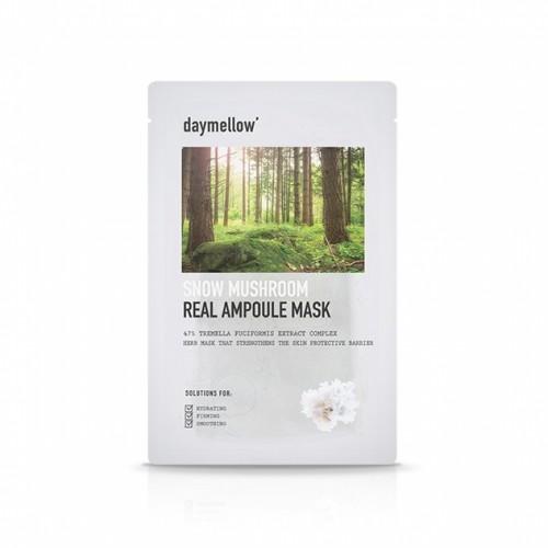 daymellow Snow Mushroom Real Ampoule Mask 27ml X 10ea
