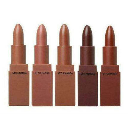 Nude Luxe Matte Lipstick Collection: 3CE Captivating Shades Set
