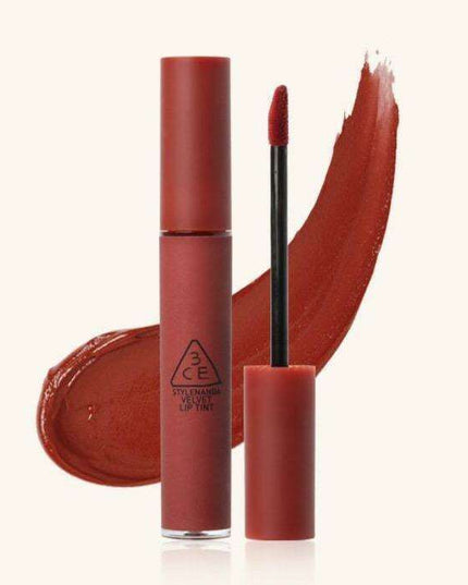 3CE Velvet Lip Stain - Intense Color, Ultra-Light Feel