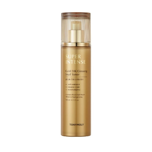 24K Gold Ginseng Snail Toner with Triple Ginseng and Black Snail Mucin - Ultimate Anti-Aging and Firming Elixir