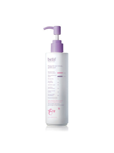 Belif Happy Bo Hair & Body Cleansing Elixir 250ml