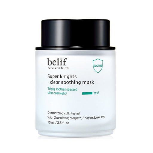 Clear & Soothe Overnight Mask with Spatula - Skin Hydration & Brightening