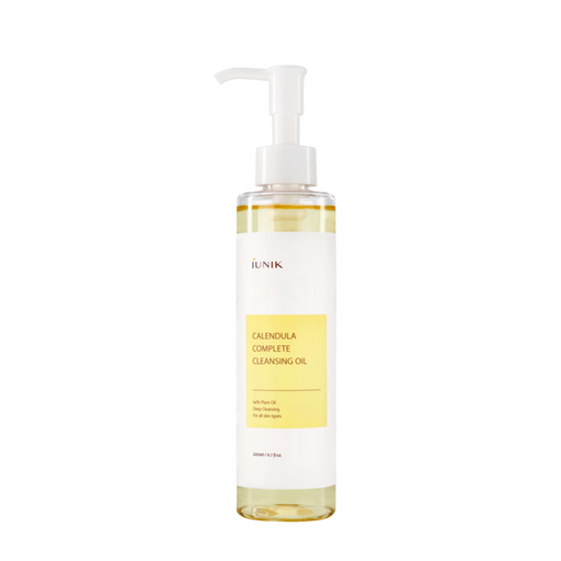 Calendula Infused Cleansing Oil for Deep Pore Care by iUNIK, 200ml