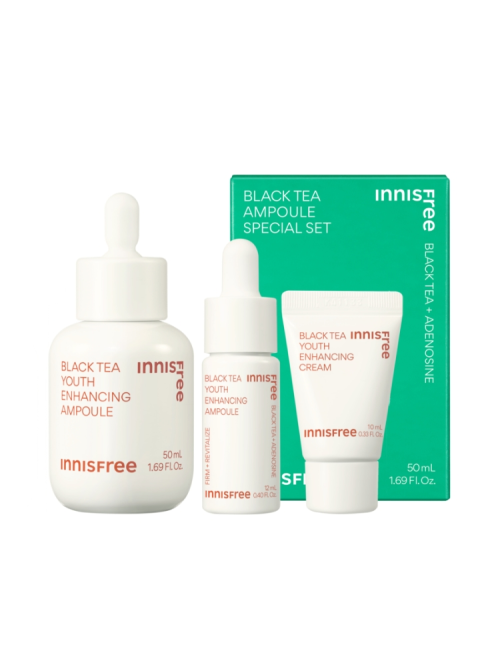 Innisfree Black Tea Youth Enhancing Ampoule Special Set