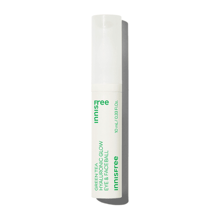Revitalizing Green Tea & Hyaluronic Acid Serum Roll-On - Radiance Booster for Youthful Skin