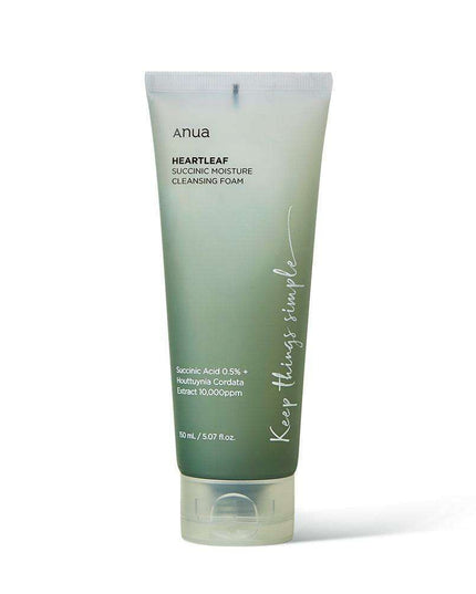 Heartleaf & Succinic Acid Renewal Foam Cleanser - Radiance Boosting Elixir