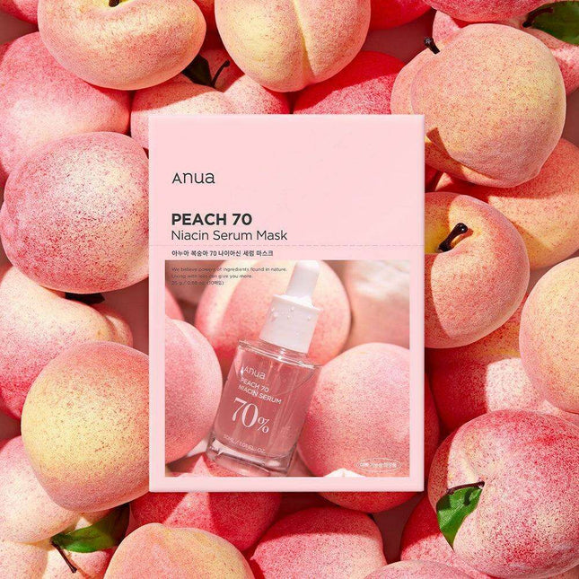 Peach Radiance Hydration Sheet Mask Collection - Glow-Boosting Essentials