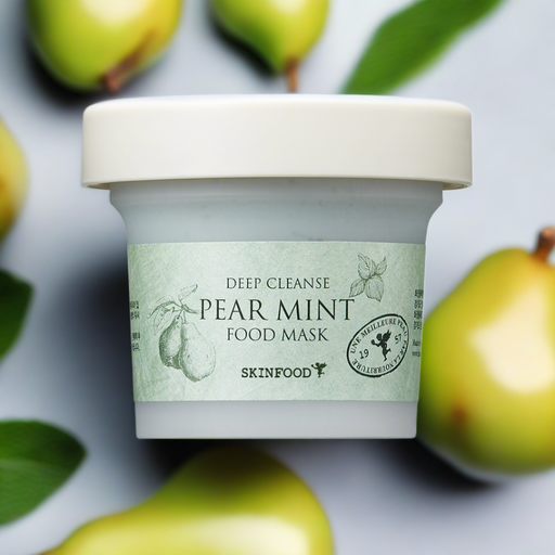 Pear & Mint Refreshing Clay Mask - Purifying & Revitalizing Skincare