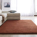 Elegant Rectangular Plush Nordic Rug for Bedroom and Living Room