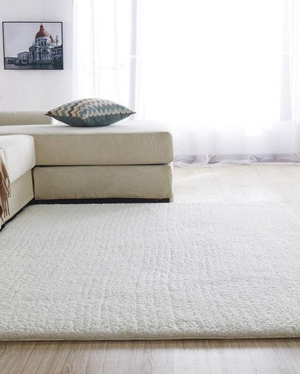 Scandinavian Serenity: Luxurious Plush Area Rug for a Warm and Stylish Home