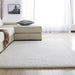 Nordic Charm: Plush Rectangular Area Rug for Bedroom and Living Room