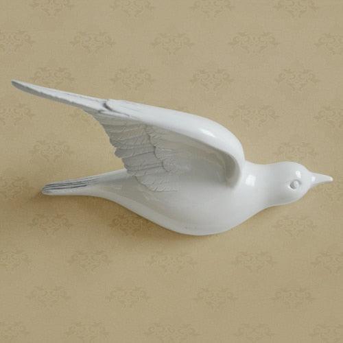 Nature-Inspired Seagull Resin Wall Art Kit - Decorative Ornament Set