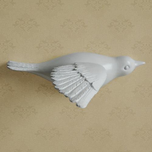 Nature-Inspired Seagull Resin Wall Art Kit - Decorative Ornament Set