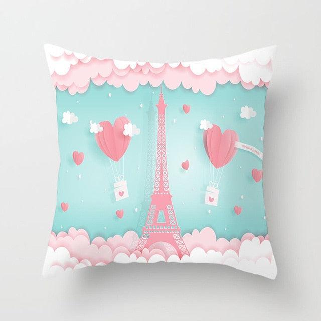 Cozy Nordic Love Decorative Pillow Covers