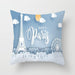 Nordic Romance Collection: Valentine's Day Pillowcases with Cartoon Design