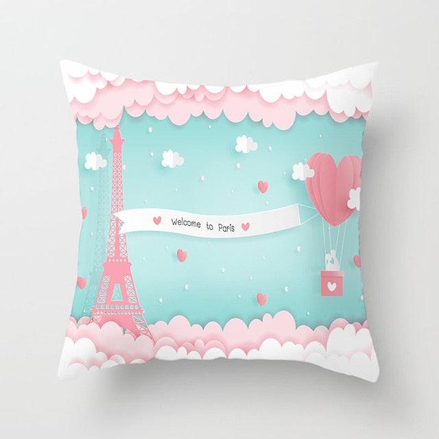 Cozy Nordic Love Decorative Pillow Covers