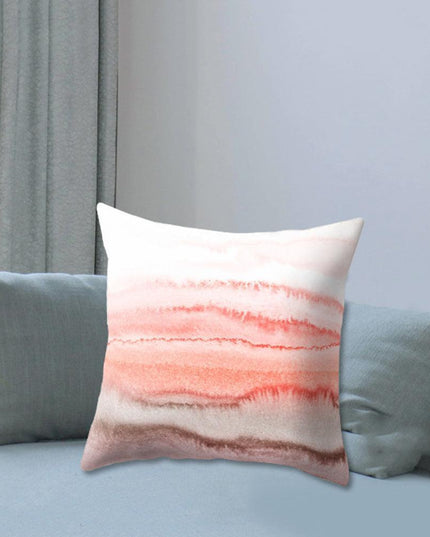 Serene Coastal Sunset Pillow Cover - Elegant Seascape Accent for Home & Office