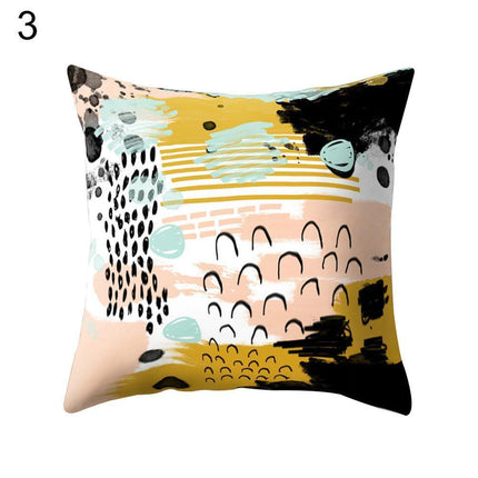 Serene Coastal Sunset Pillow Cover - Elegant Seascape Accent for Home & Office