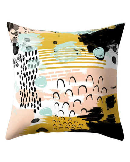 Serene Coastal Sunset Pillow Cover - Elegant Seascape Accent for Home & Office