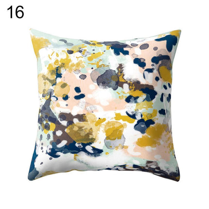 Serene Coastal Sunset Pillow Cover - Elegant Seascape Accent for Home & Office