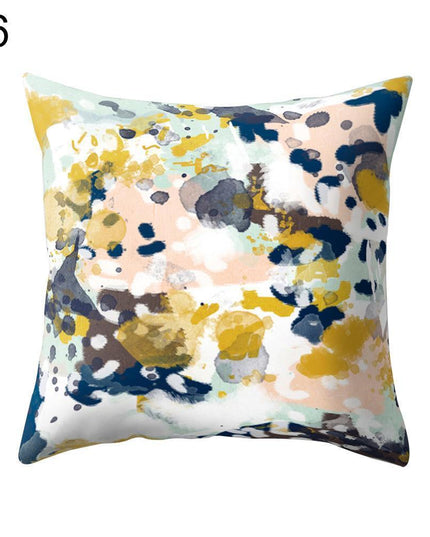 Serene Coastal Sunset Pillow Cover - Elegant Seascape Accent for Home & Office