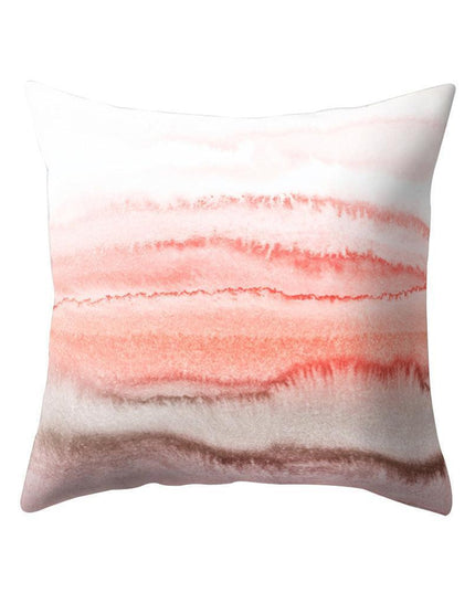 Serene Coastal Sunset Pillow Cover - Elegant Seascape Accent for Home & Office