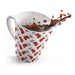 Festive Christmas Latte Mug - 12 oz Holiday Edition