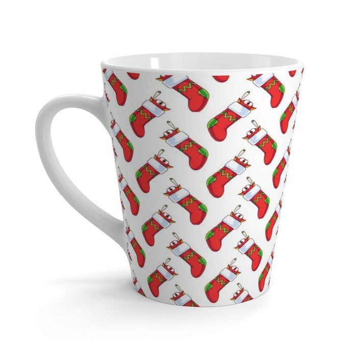Christmas Joy Ceramic Latte Mug - Festive Seasonal Collection for Morning Delight