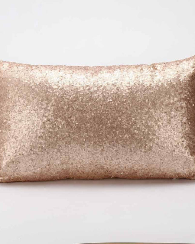 Glamorous Gold Sequin Decorative Pillow Cover for Stylish Home Accents