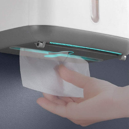 Toilet Paper Storage Solution with Shelf and Easy-Dispense Feature