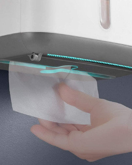 Toilet Paper Storage Solution with Shelf and Easy-Dispense Feature