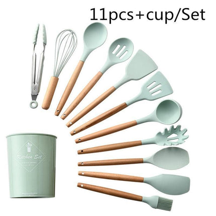 Stylish Silicone Cooking Utensils Set for an Elevated Kitchen Experience