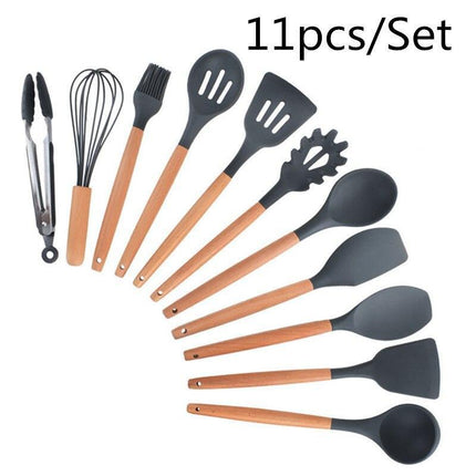 Elevate Your Kitchen with Versatile Premium Non-Stick Silicone Utensils Set
