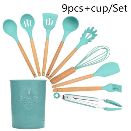 Elevate Your Kitchen with Versatile Premium Non-Stick Silicone Utensils Set