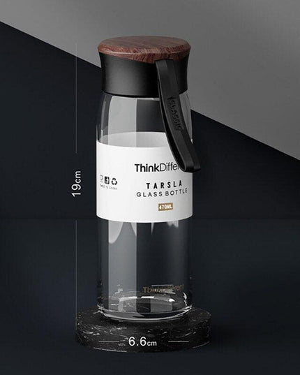 Stylish 470ml Borosilicate Glass Tea Infuser Set - The Perfect Gift for Tea Lovers